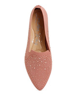Load image into Gallery viewer, Abedi Rhinestone Embellished Pull Tab Loafers