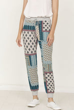 Load image into Gallery viewer, Quilted Print Joggers - Plus Size