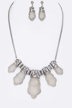 Load image into Gallery viewer, Frosted Glass Artisan Necklaces Set