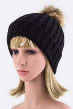 Load image into Gallery viewer, PomPom Fashion Beanie