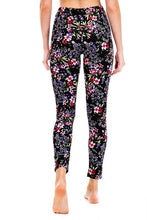Load image into Gallery viewer, Peach Skin Mix Floral Print Leggings