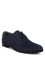 Load image into Gallery viewer, Zapier Men&#39;s Denim Oxford Shoes