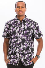 Load image into Gallery viewer, Men&#39;s Print Hawaiian Button-Down Shirt