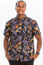Load image into Gallery viewer, Men&#39;s Print Hawaiian Button-Down Shirt