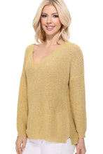 Load image into Gallery viewer, Open Back Off Shoulder Loose Fit Summer Knit Top