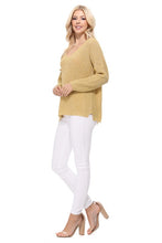 Load image into Gallery viewer, Open Back Off Shoulder Loose Fit Summer Knit Top