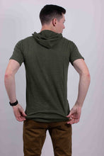Load image into Gallery viewer, LIGHT WEIGHT TRIBLEND SHORT SLEEVES HOODIE