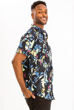 Load image into Gallery viewer, Men&#39;s Print Hawaiian Button-Down Shirt