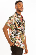 Load image into Gallery viewer, Men&#39;s Print Hawaiian Button-Down Shirt