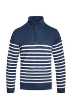 Load image into Gallery viewer, QUARTER ZIPPER PULLOVER SWEATER