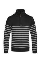 Load image into Gallery viewer, QUARTER ZIPPER PULLOVER SWEATER