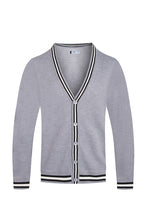 Load image into Gallery viewer, TWO STRIPE CARDIGAN