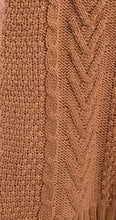 Load image into Gallery viewer, Feminine Cable Knit Long Sleeve Sweater Dress