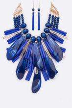 Load image into Gallery viewer, Mix Resin Statement Necklace Set