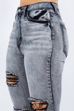 Load image into Gallery viewer, Storm Bell Bottom Jean in Grey