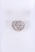 Load image into Gallery viewer, Crystal Logo Clear PVC Belt