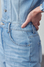 Load image into Gallery viewer, Medium Wash Denim Jumpsuit