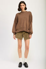 Load image into Gallery viewer, OVER FITTED LONG SLEEVE SWEATER TOP