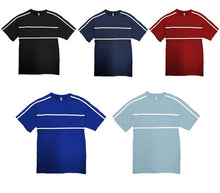 Load image into Gallery viewer, ROUND NECK TAPE STRIPE TSHIRT