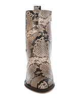 Load image into Gallery viewer, Cornus Snake Print Ankle Boots