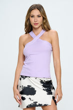 Load image into Gallery viewer, Knit Criss Cross Sleeveless Top