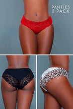 Load image into Gallery viewer, Arlo Bikini Panty 3 Pack