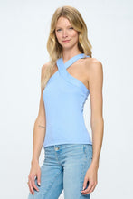 Load image into Gallery viewer, Knit Criss Cross Sleeveless Top