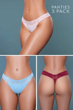 Load image into Gallery viewer, Asher Thong 3 Pack