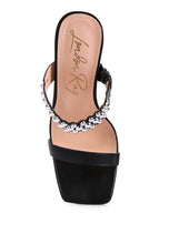 Load image into Gallery viewer, BANDY HIGH HEEL METAL BALL SANDALS