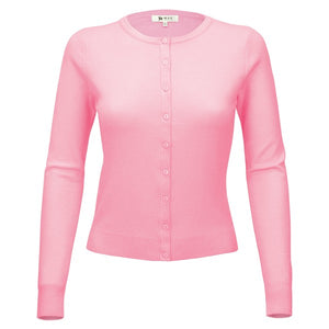 Long Sleeve Spandex Sweater Cardigan