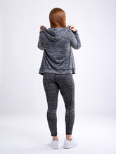 Load image into Gallery viewer, Athletic Zip-Up Fitted Hoodie Jacket with Pockets
