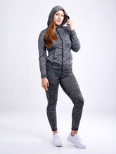 Load image into Gallery viewer, Athletic Zip-Up Fitted Hoodie Jacket with Pockets
