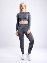 Load image into Gallery viewer, Long-Sleeve Crop Top