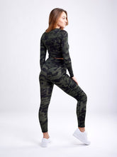 Load image into Gallery viewer, Long-Sleeve Crop Top