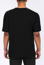 Load image into Gallery viewer, ROUND NECK TAPE STRIPE TSHIRT