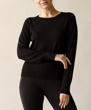 Load image into Gallery viewer, BAMBOO SWEATER CREW NECK TOP