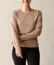 Load image into Gallery viewer, BAMBOO SWEATER CREW NECK TOP
