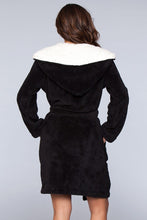 Load image into Gallery viewer, Janet Plush Fleece Color Block Robe