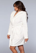 Load image into Gallery viewer, Janet Plush Fleece Color Block Robe
