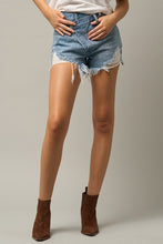 Load image into Gallery viewer, CROSSOVER PREMIUM DENIM MOM SHORTS