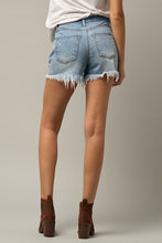 Load image into Gallery viewer, CROSSOVER PREMIUM DENIM MOM SHORTS