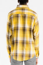 Load image into Gallery viewer, Regular Fit Checker Plaid Flannel Long Sleeve