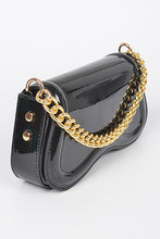 Load image into Gallery viewer, Vegan Patent Leather Iconic Crossbody Bag