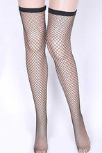 Load image into Gallery viewer, Fishnet Knee High Stocking