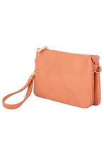 Load image into Gallery viewer, Convertible Clutch Crossbody Bag Wristlet