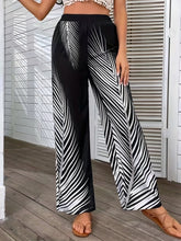 Load image into Gallery viewer, Printed Wide Leg Pants