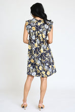 Load image into Gallery viewer, Plus Size Spring Ruffle Hem Shift Dress