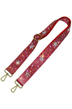 Load image into Gallery viewer, 1.5 inches Rhinestone Guitar Strap