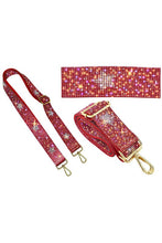 Load image into Gallery viewer, 1.5 inches Rhinestone Guitar Strap