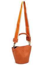 Load image into Gallery viewer, Fashion Bucket Crossbody Bag with Guitar Strap